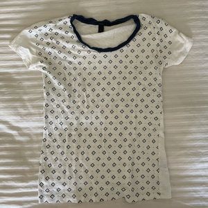 J.Crew Patterned T-shirt